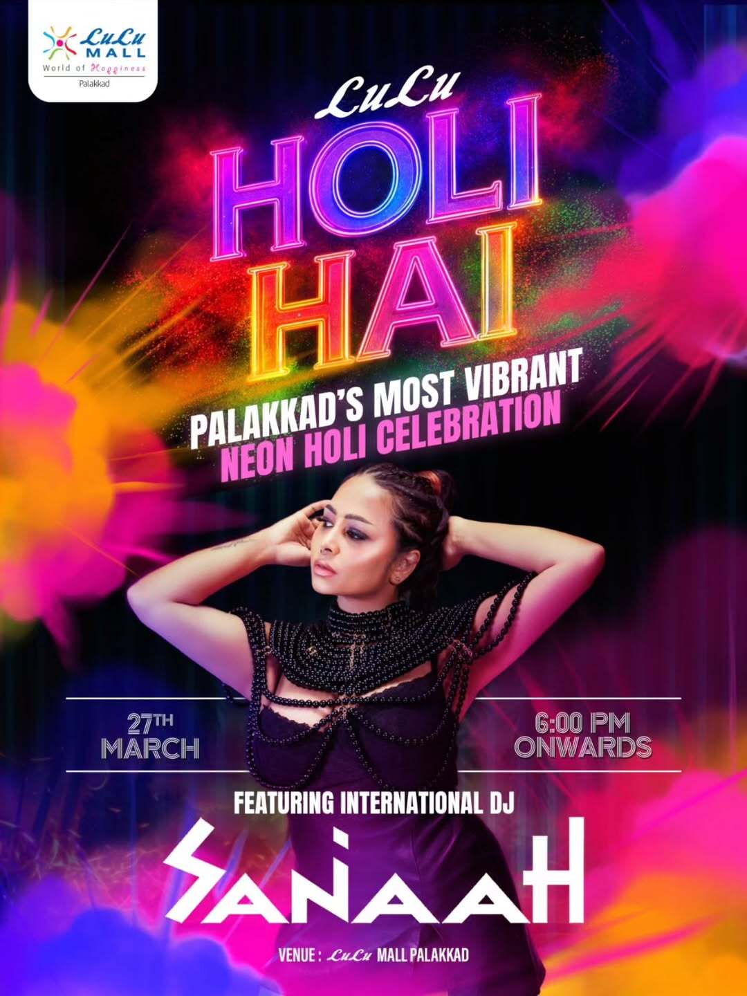 LuLu Holi Hai β Neon Holi Celebration