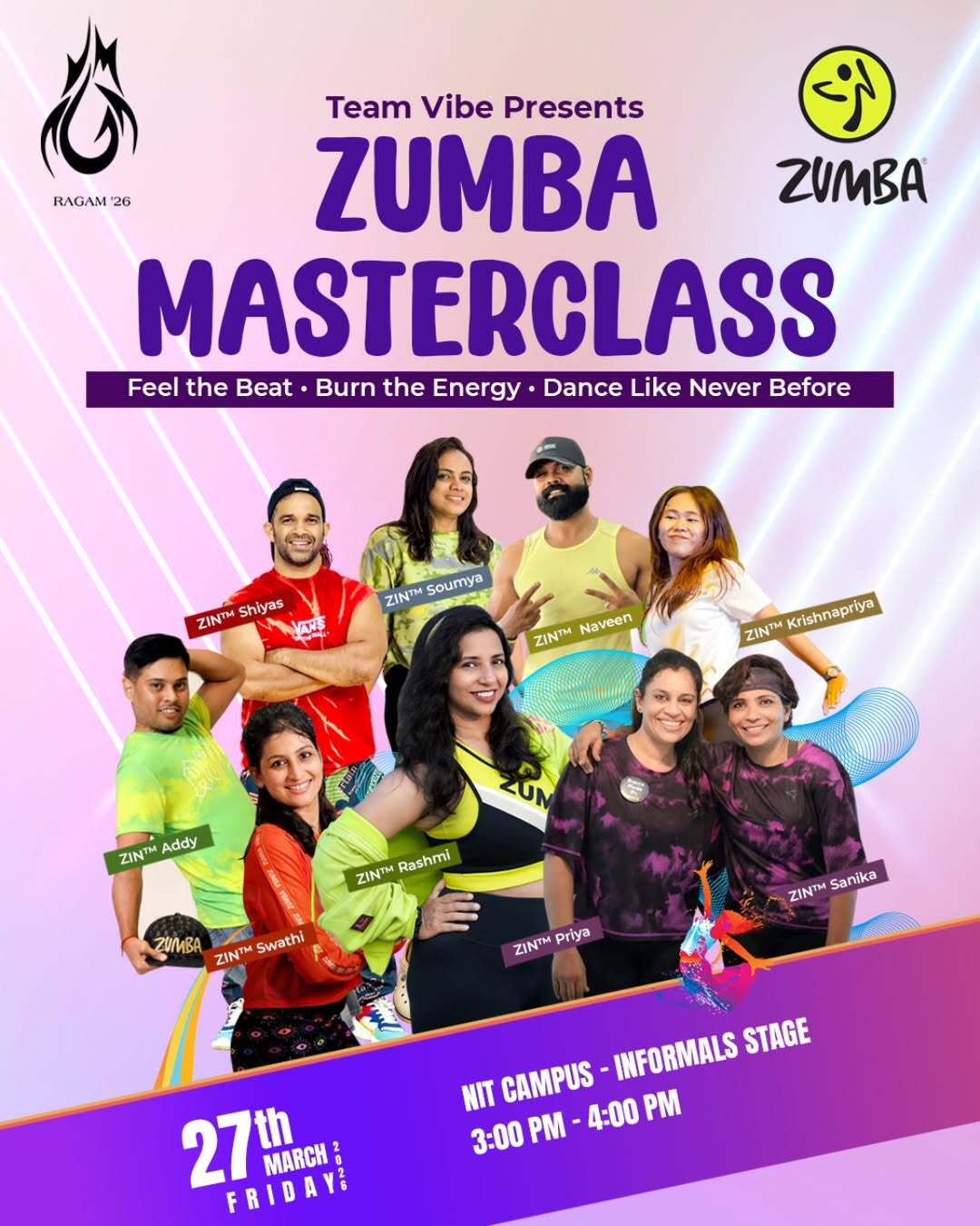 Team Vibe Presents Zumba Masterclass