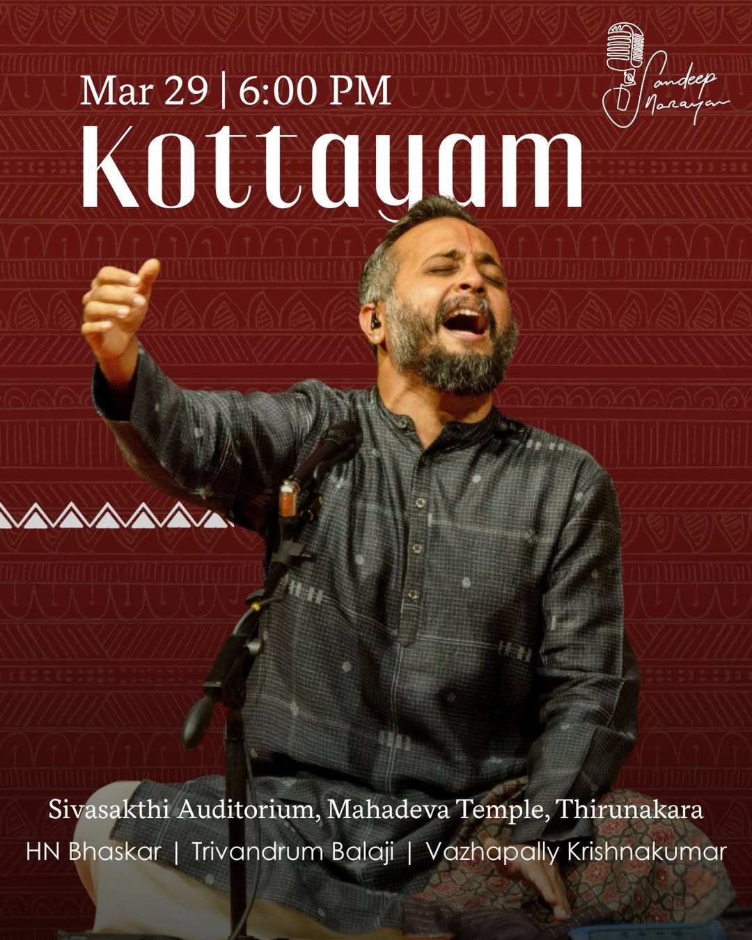 Sandeep Narayan Live
