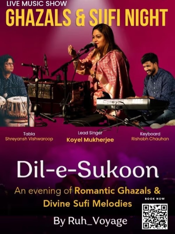 Dil-E-Sukoon β A Ghazal Night by Ruh Voyage