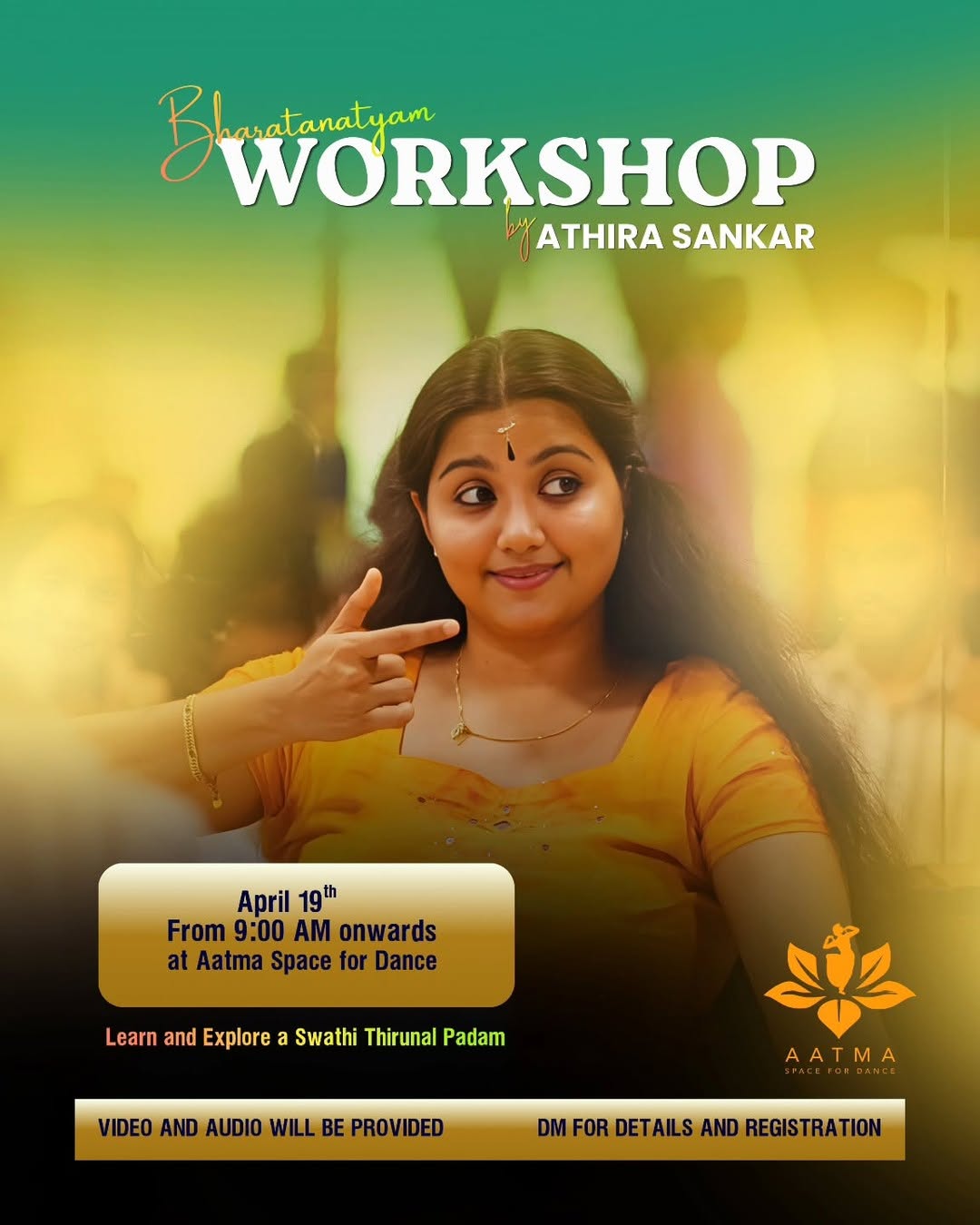 Bharatanatyam Workshop by Athira Sankar | Kochi