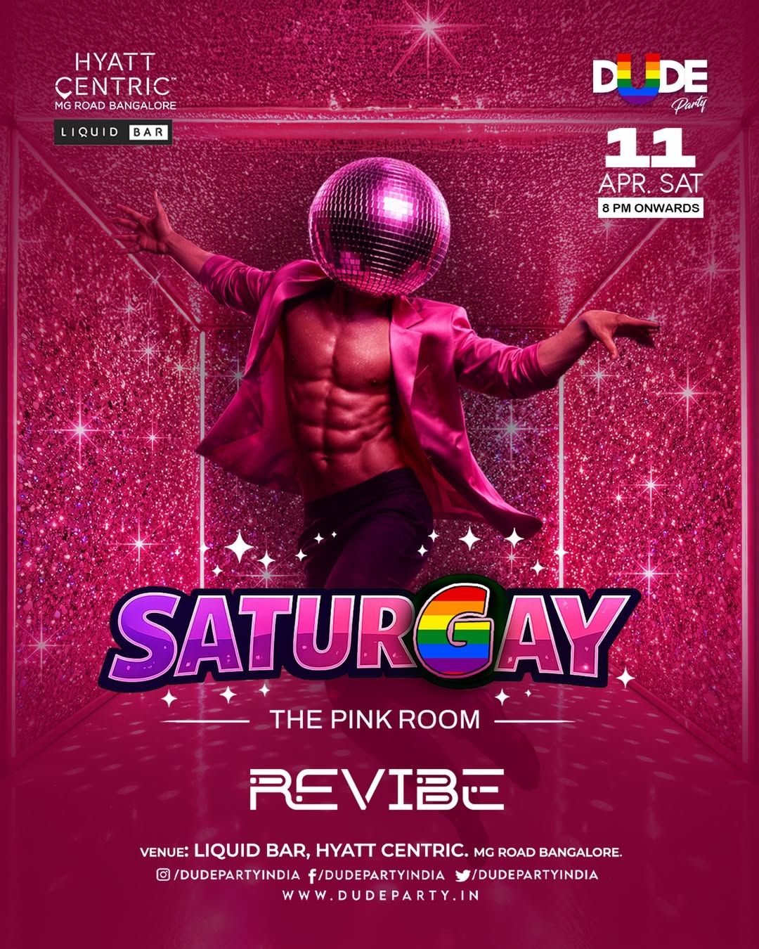 Saturgay – The Pink Room ft. DJ Revibe | Bangalore