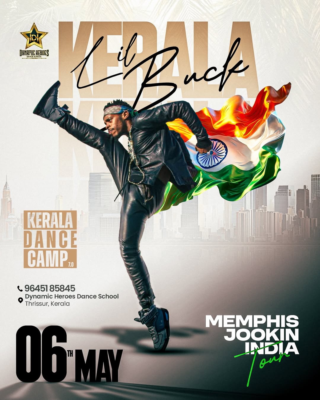 Kerala Dance Camp 7.0 – Lil Buck Live Workshop | Thrissur