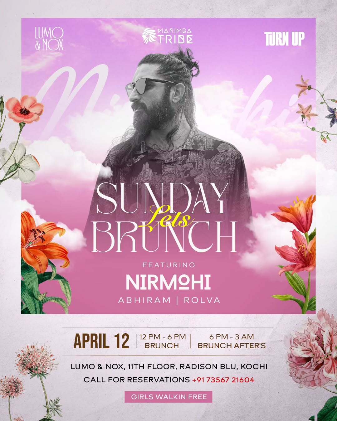 Sunday Let’s Brunch ft. Nirmohi | Lumo & Nox, Kochi