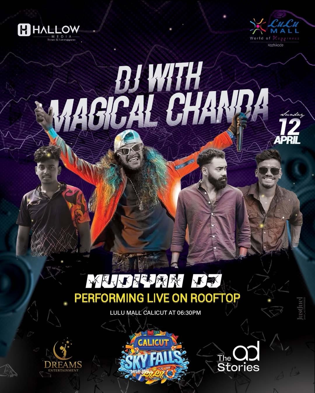 DJ with Magical Chenda | Sky Falls Calicut