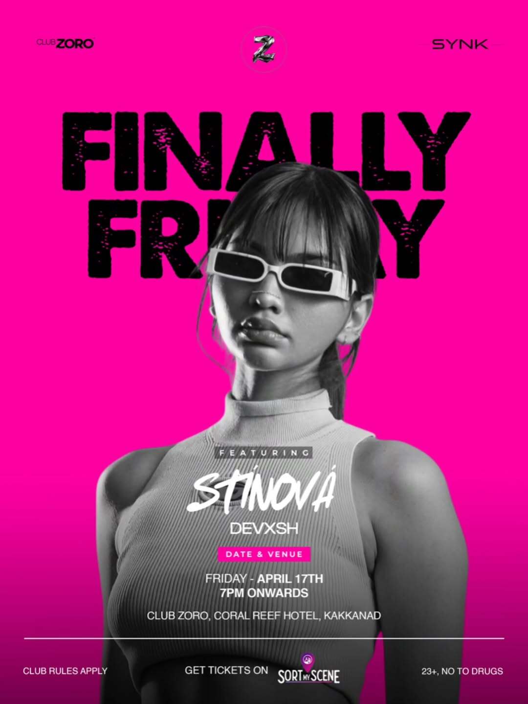 Finally Friday ft. Stinova, Devxsh | Club Zoro, Kakkanad, Kochi