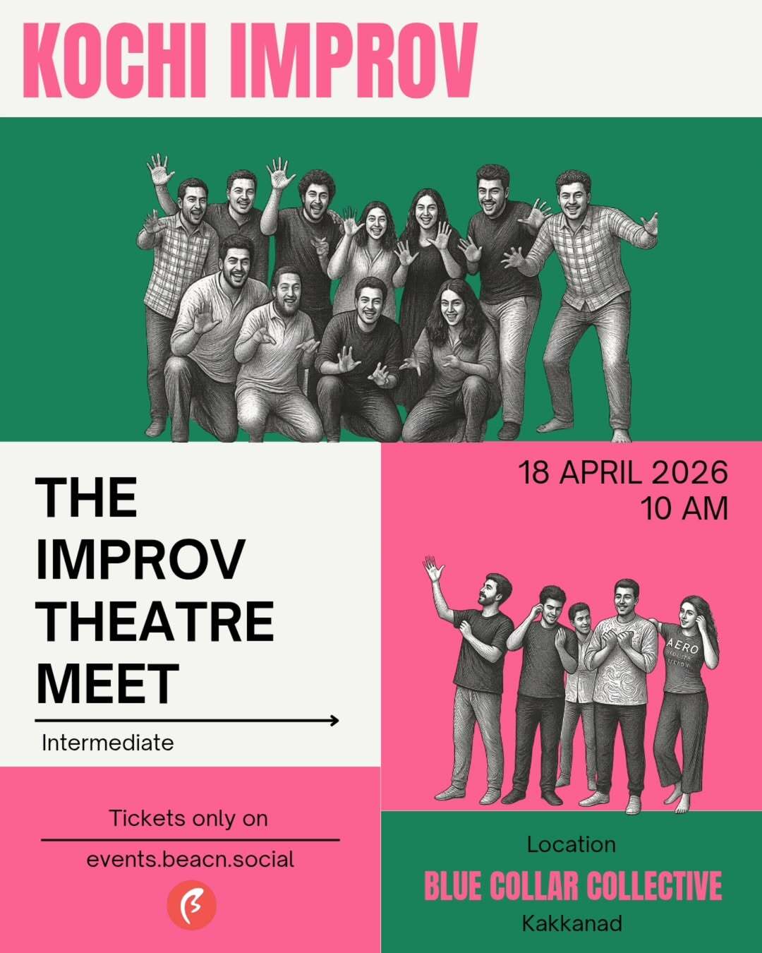 Kochi Improv Theatre Meet | Blue Collar Collective, Kakkanad, Kochi