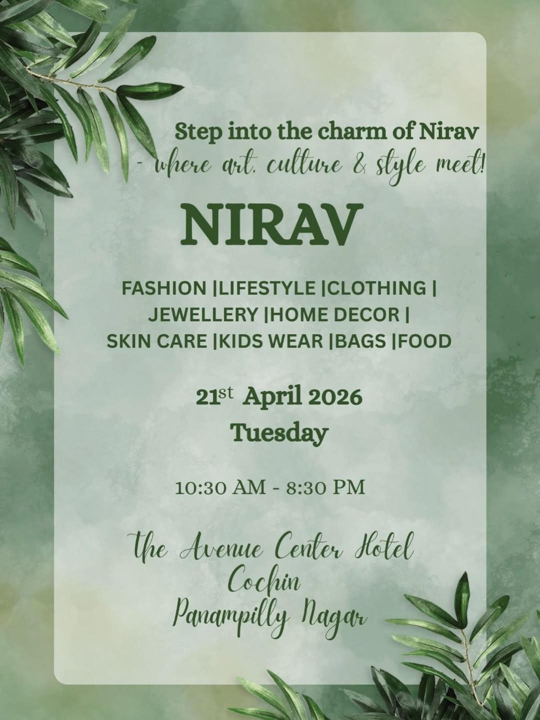Nirav Exhibition β Fashion, Lifestyle & Shopping Event in Kochi