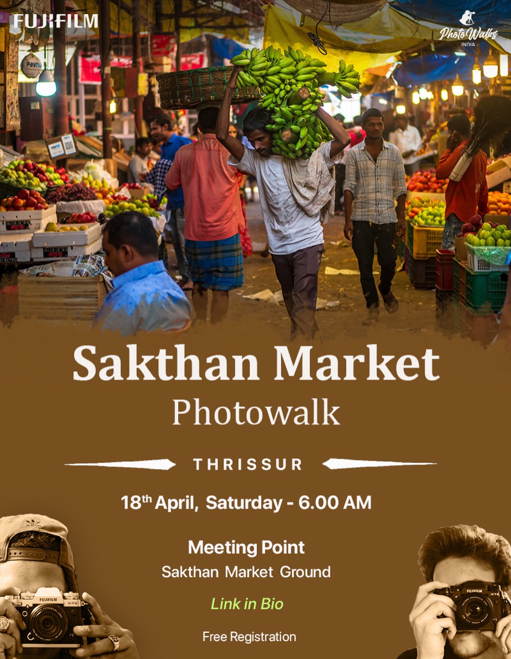 Sakthan Market Photowalk – Capture the Soul of Thrissur | PhotoWalks India