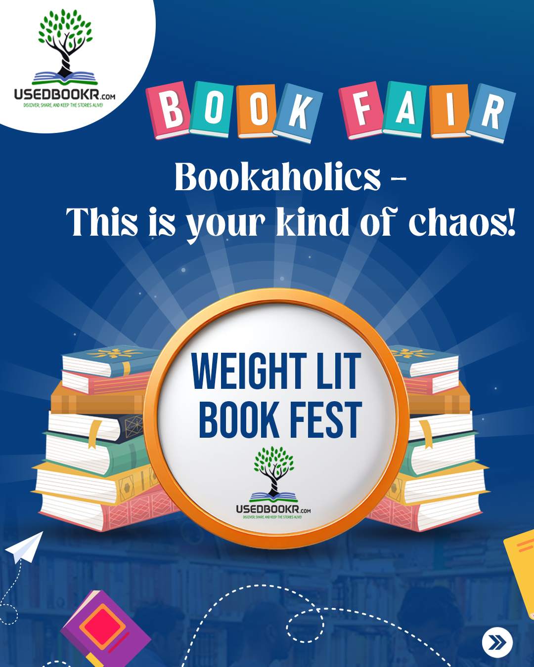 Weight Lit Book Fest | Book Fair for Bookaholics | Mall of Travancore, Trivandrum