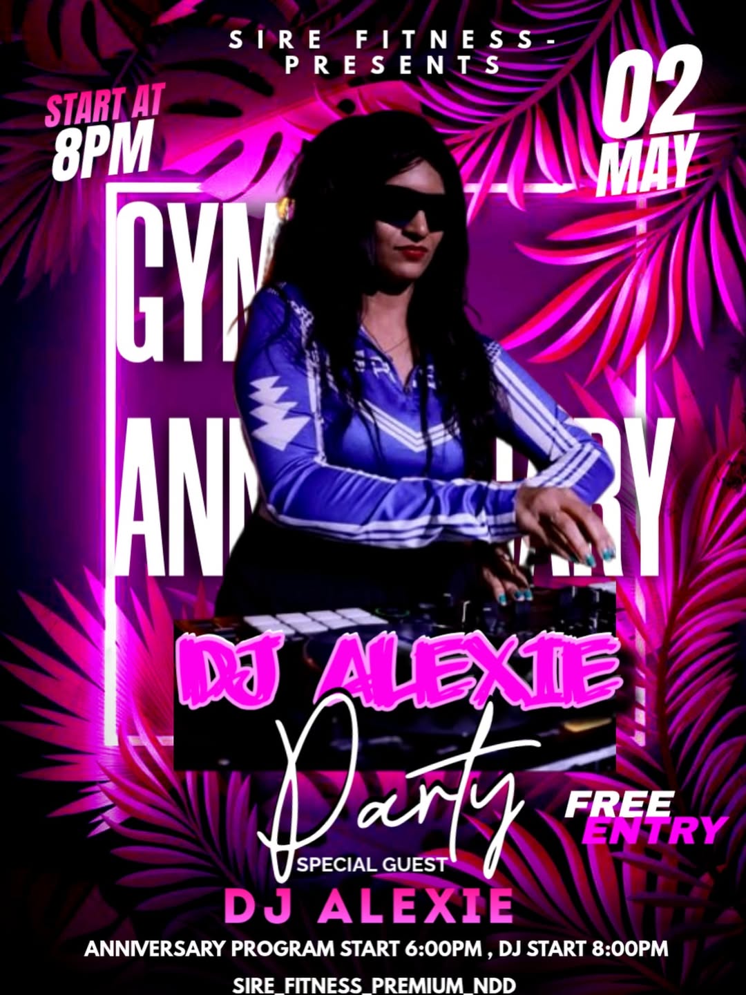 1st Anniversary Celebration – Sire Fitness Premium Ft. DJ Alexie | Nedumangad