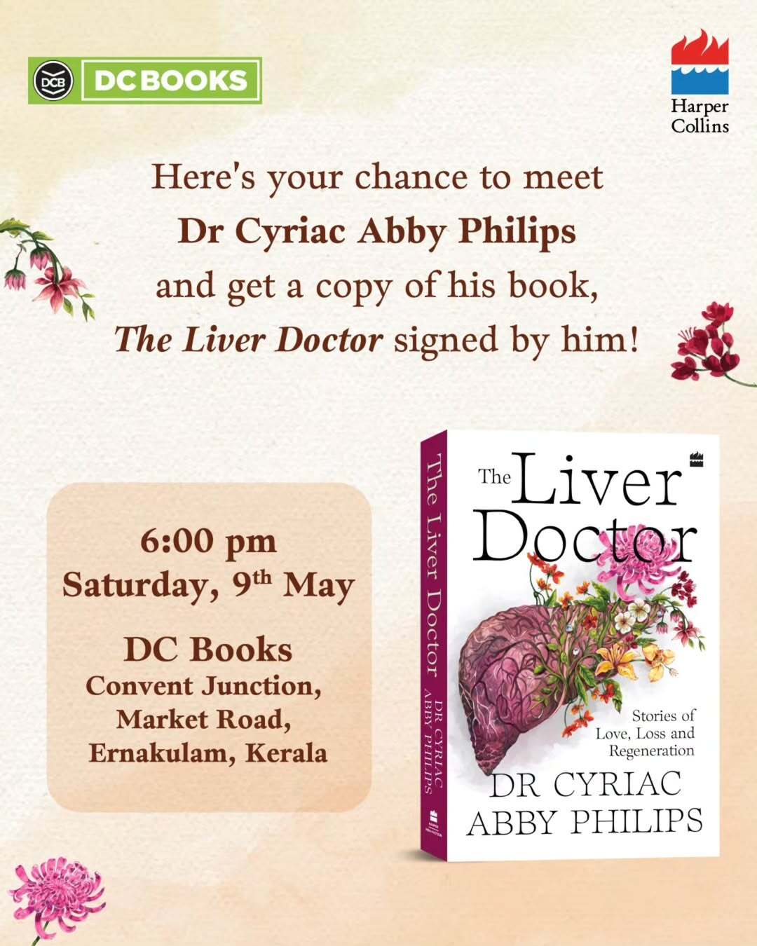 Meet & Book Signing with Dr. Cyriac Abby Philips | The Liver Doctor | DC Books