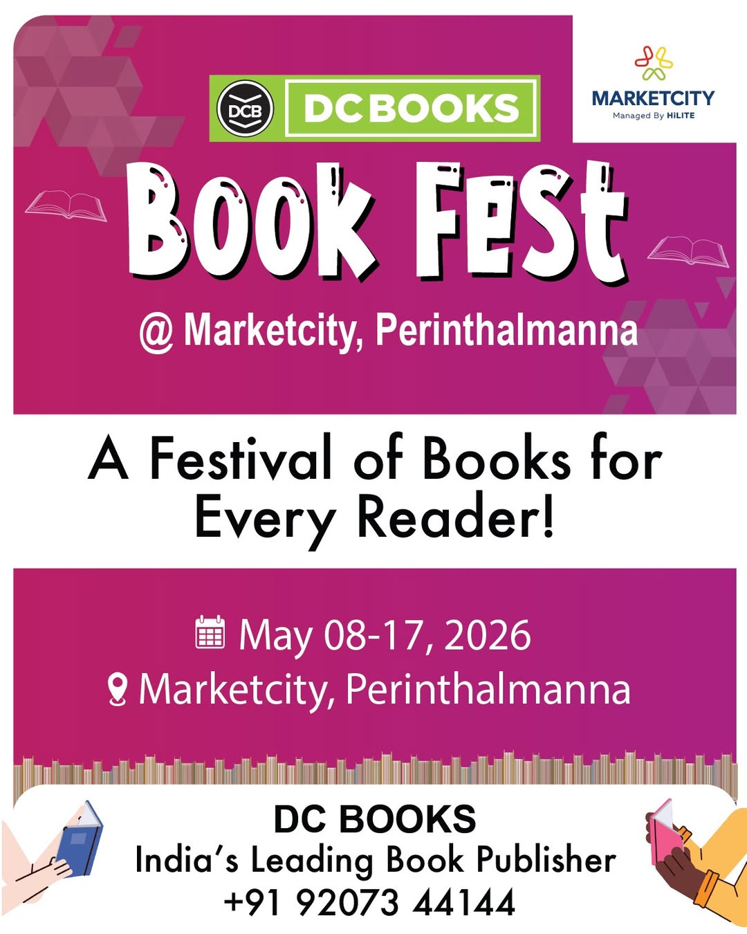DC Books Book Fest | Marketcity, Perinthalmanna