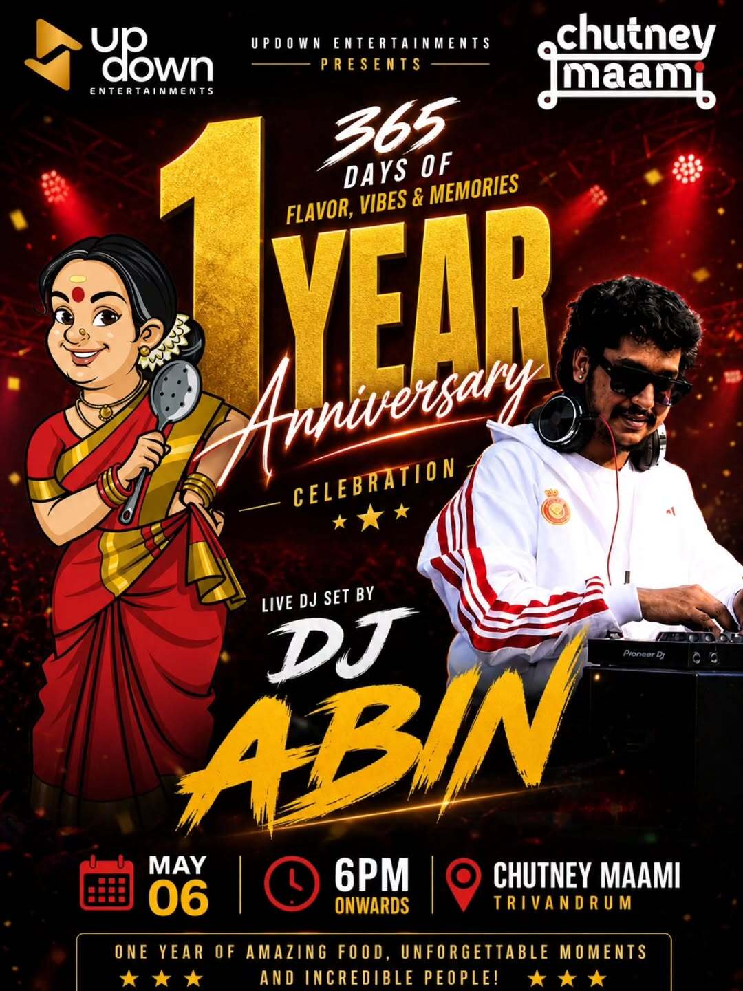 Chutney Maami 1 Year Anniversary Celebration Ft. DJ Abin | Chutney Maami, Pulimath, Kilimanoor