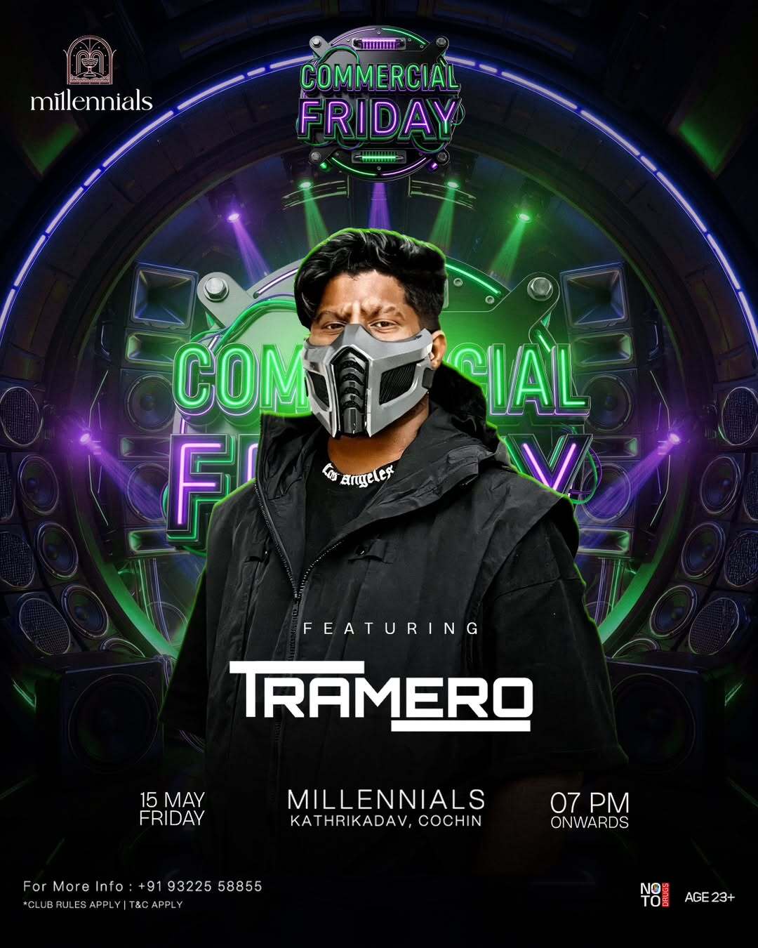 Commercial Friday DJ Night Ft. Tramero | Millennials Restobar Kochi