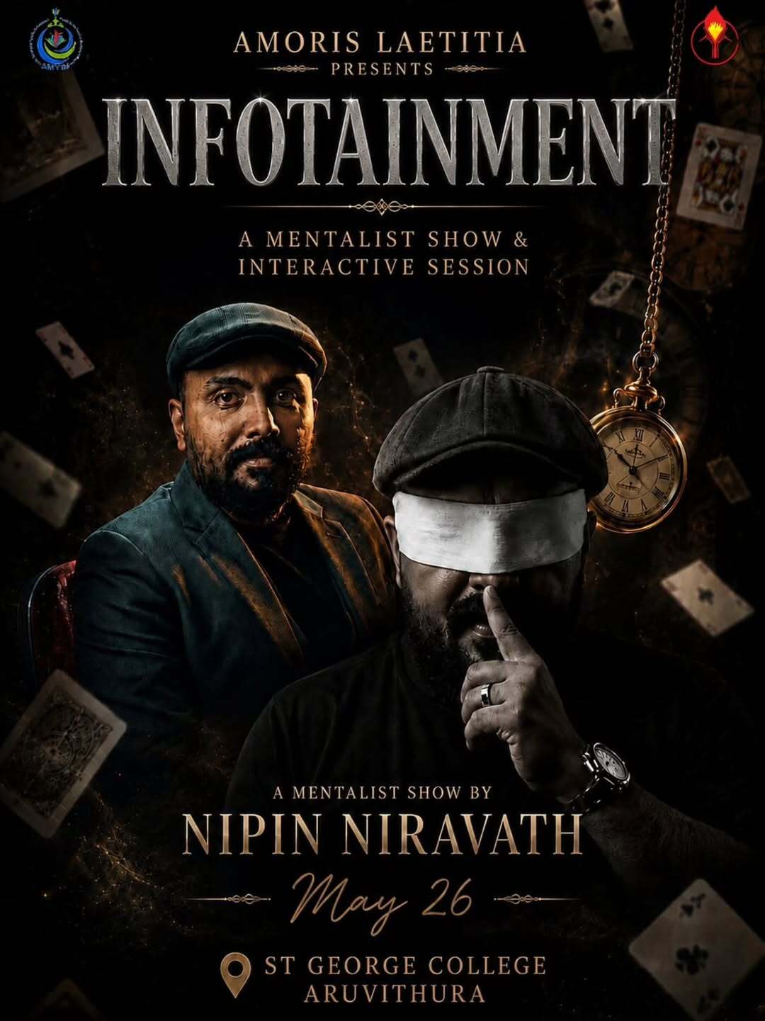 INFOTAINMENT - A Mentalist Show and Interactive Session Ft. Nipin Niravath | St. George's College Aruvithura