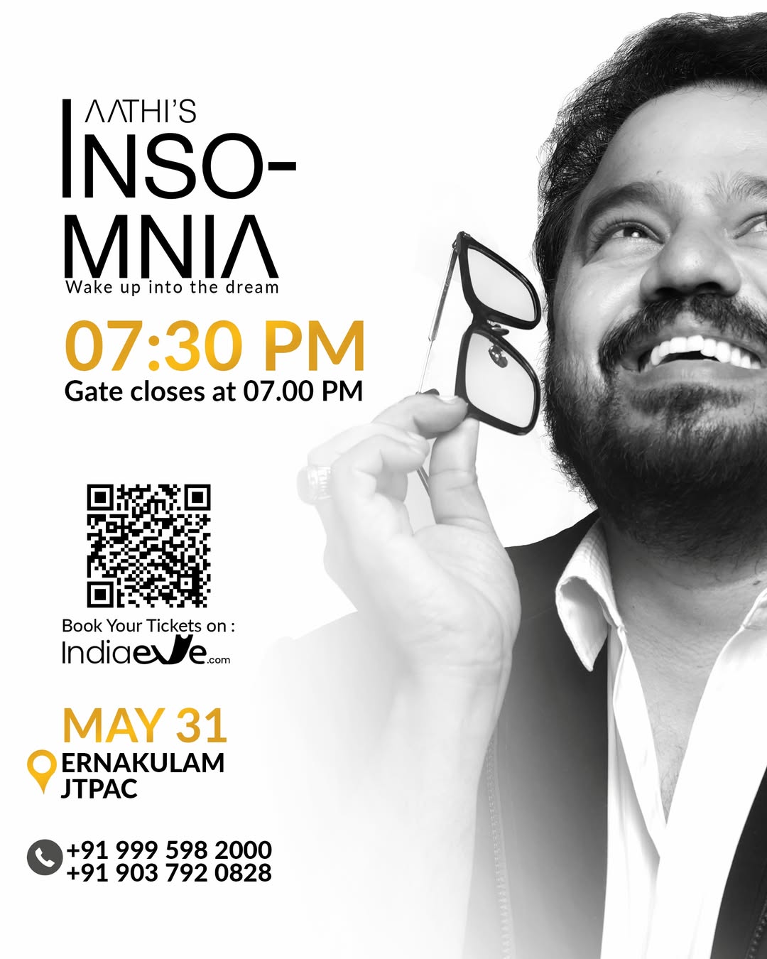 Mentalist Aathiβs Insomnia Live Show - Kochi | JT PAC Ernakulam