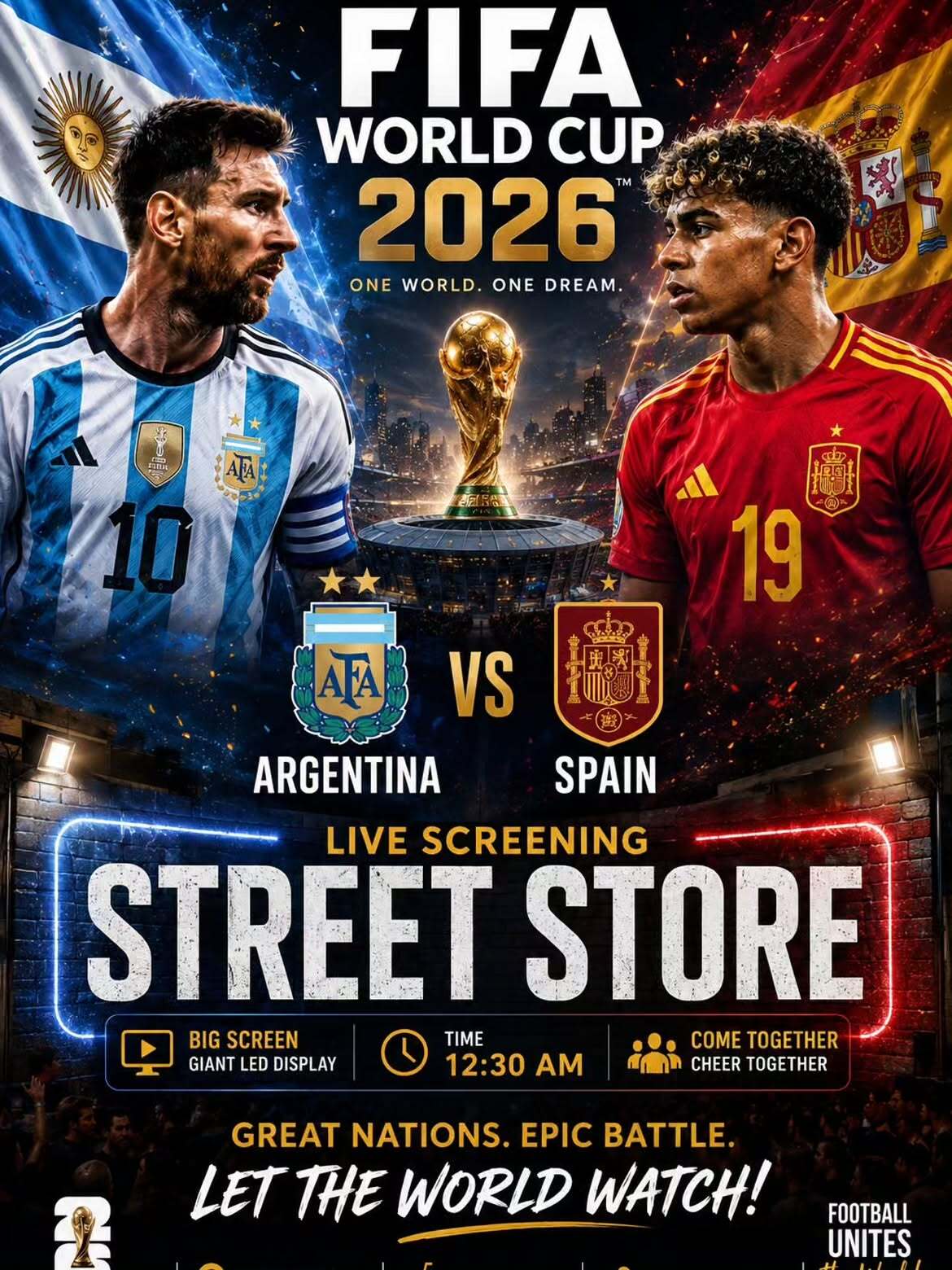 FIFA World Cup 2026 Live Screening | Street Store, Edapally, Kochi