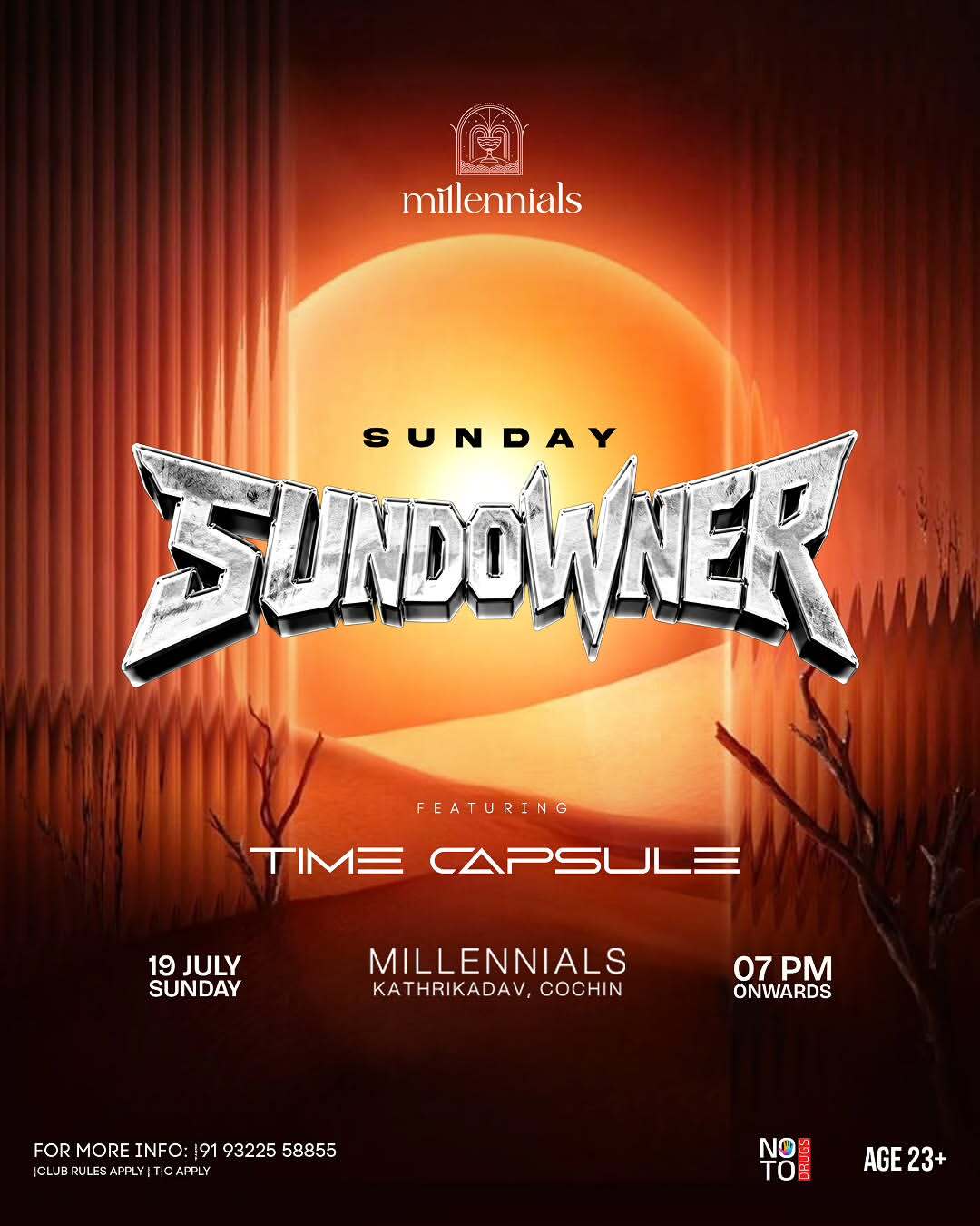 Sunday Sundowner by Time Capsule | Millennials, Kathrikadavu, Cochin