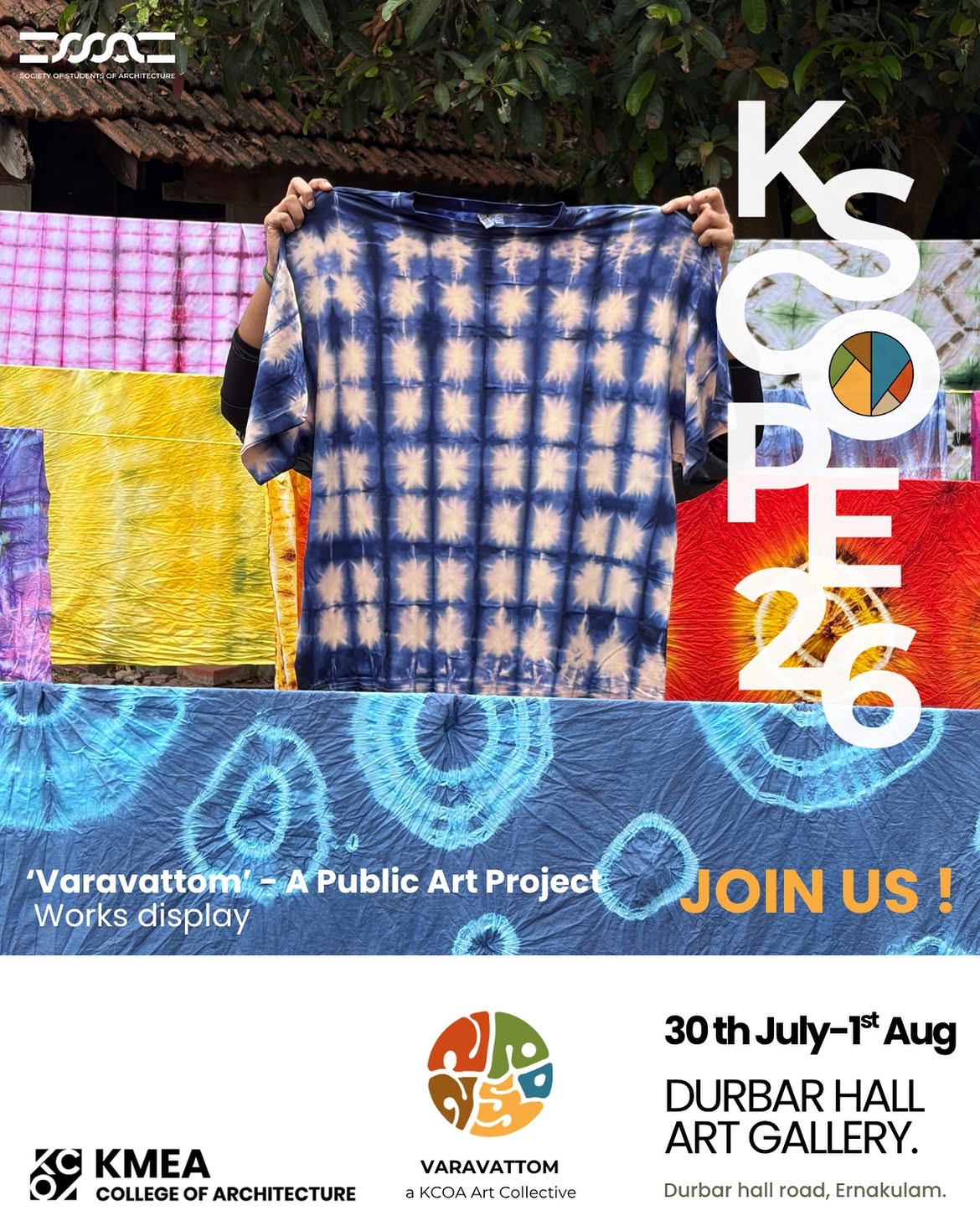 KSCOPE 2026 | Durbar Hall Art Gallery, Ernakulam