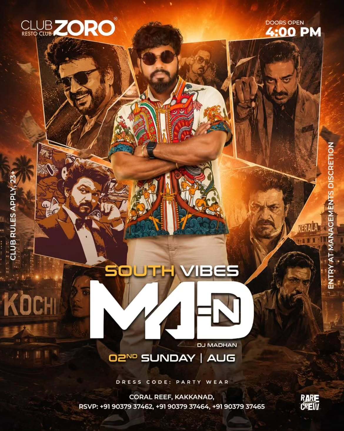 South Vibes by DJ Madhan | Coral Reef, Kakkanad, Kochi