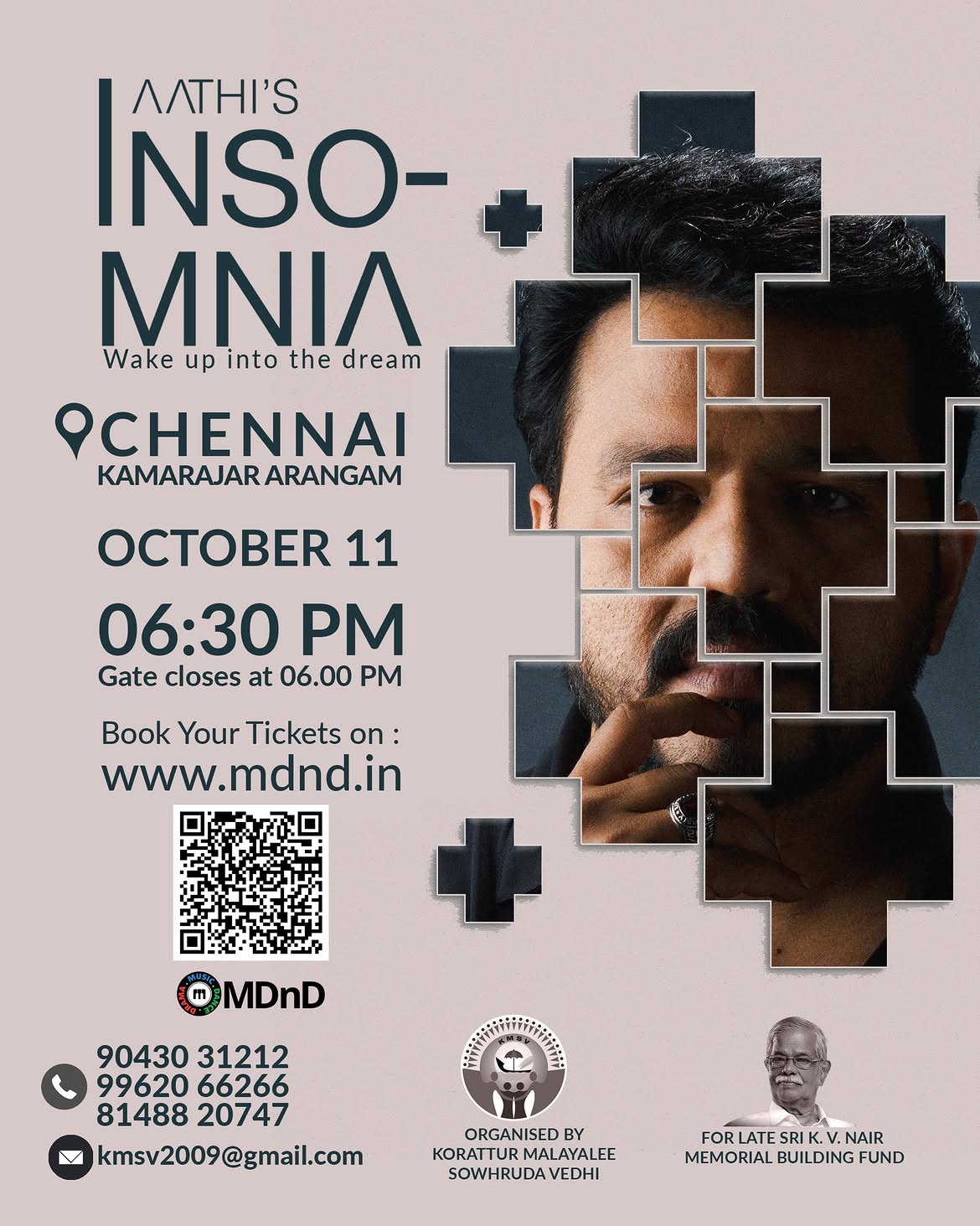 INSOMNIA by Mentalist Aathi | Kamarajar Arangam, Chennai