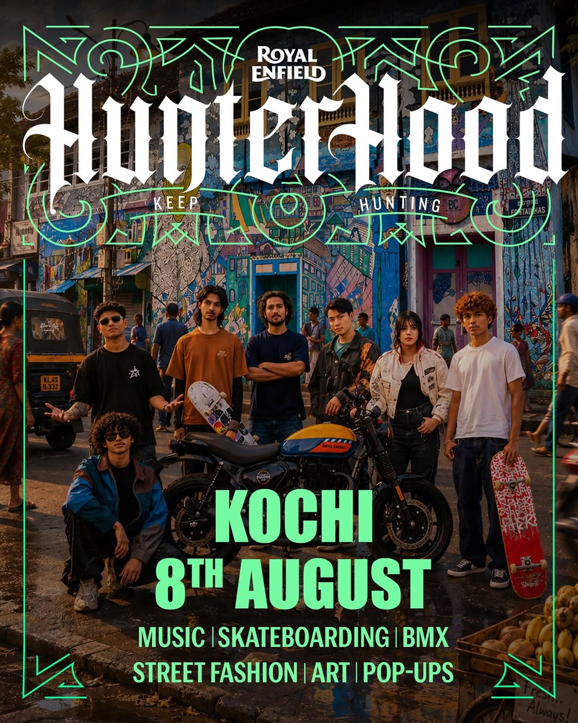 HunterHood by Royal Enfield | Chakola Mill, Kochi