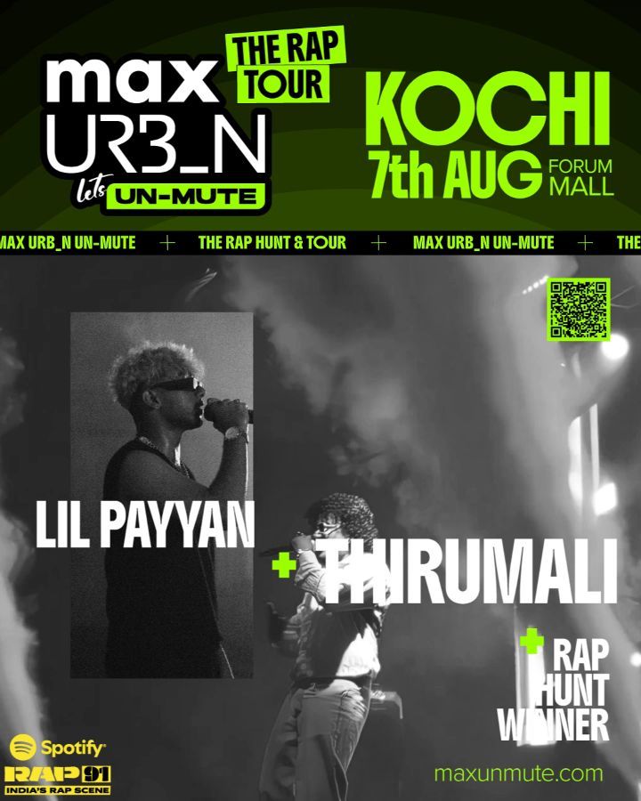 Max Urbn Unmute - The Rap Hunt Ft. ThirumaLi & Lil PAYYAN | Forum Mall, Kochi