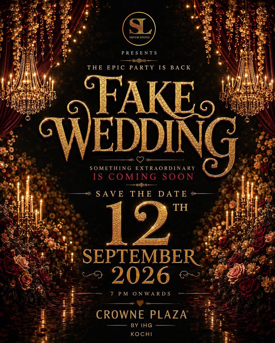 Fake Wedding 2026 | Crowne Plaza, Kochi