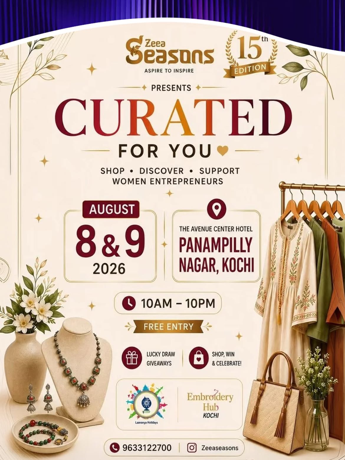 Zeea Seasons | Kochiβs Lifestyle Exhibition 15th Edition | The Avenue Center Hotel, Panampilly Nagar, Kochi