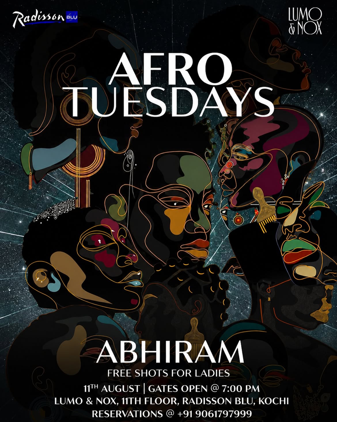 Afro Tuesdays by Abhiram | LUMO & NOX, Radisson Blu, Kochi