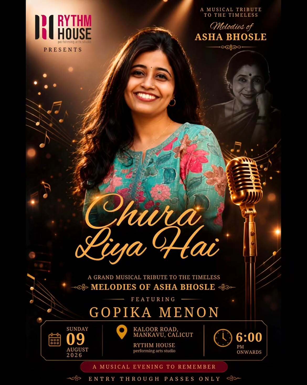Chura Liya Hai Ft. Gopika Menon | Rhythm House, Mankavu, Calicut