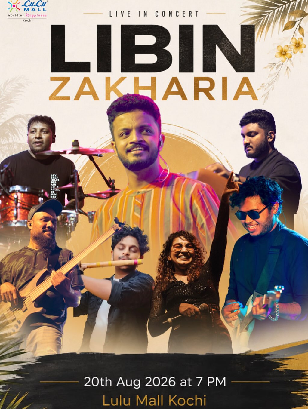 Libin Zakharia Live in Concert | Lulu Mall Kochi