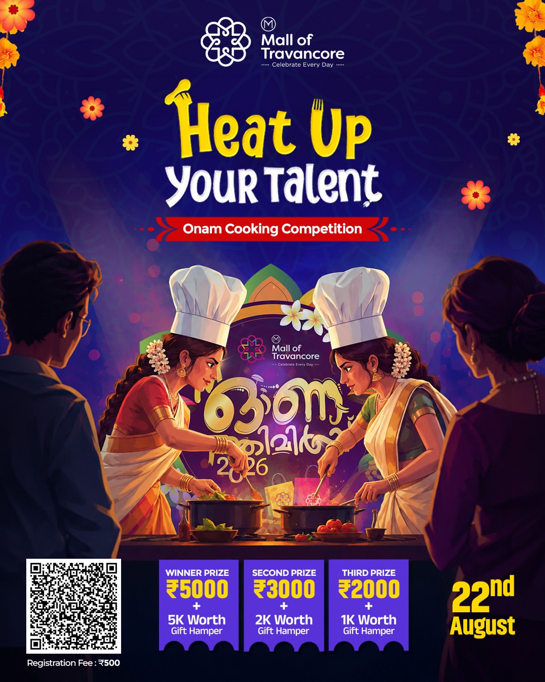 Onathimirppu 2026 โ Onam Cooking Competition | Mall of Travancore