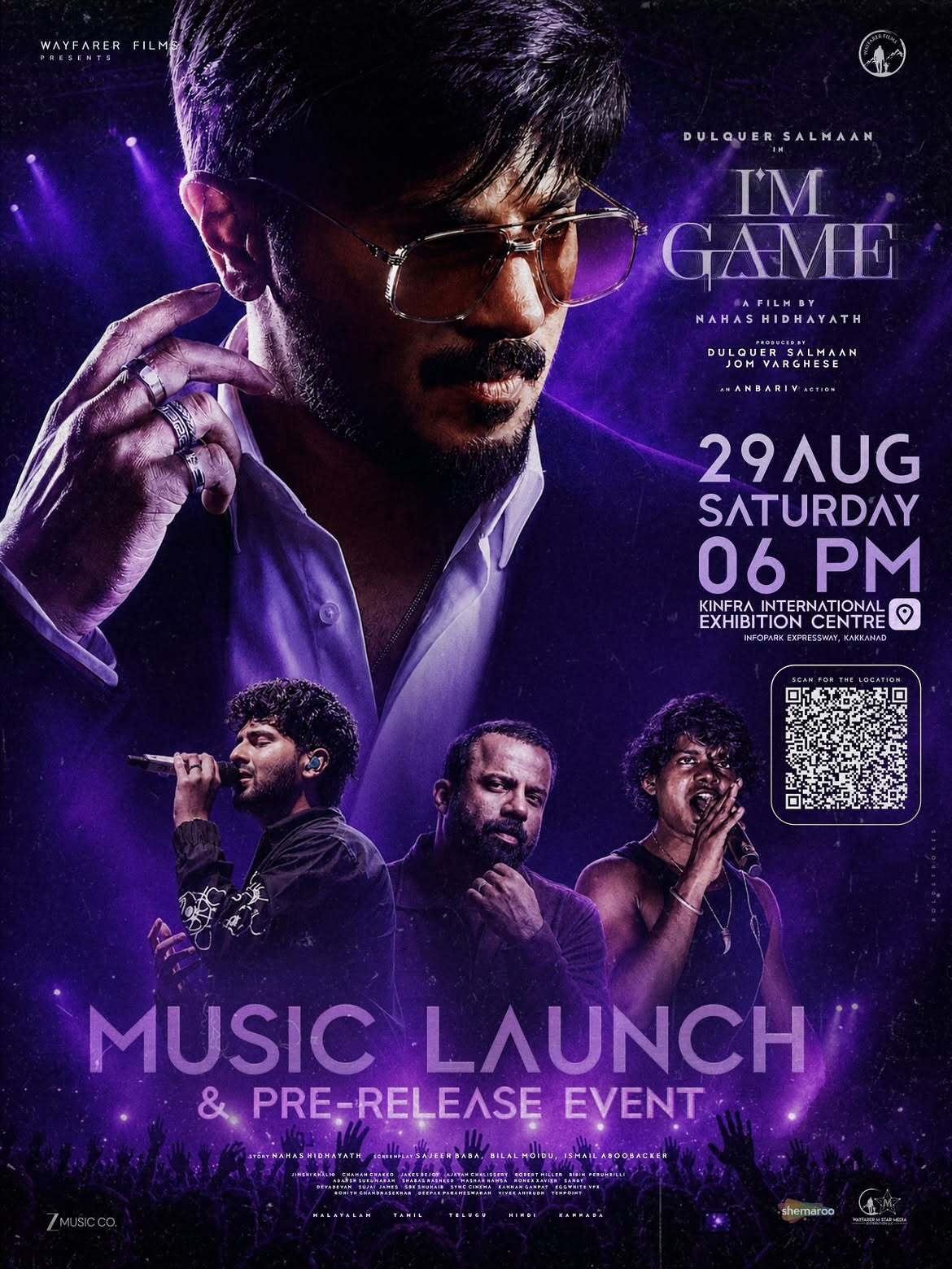 I'm Game Music Launch & Pre-Release Event | Jakes Bejoy, Vedan & Armaan Malik | KINFRA International Exhibition Centre, Kakkanad