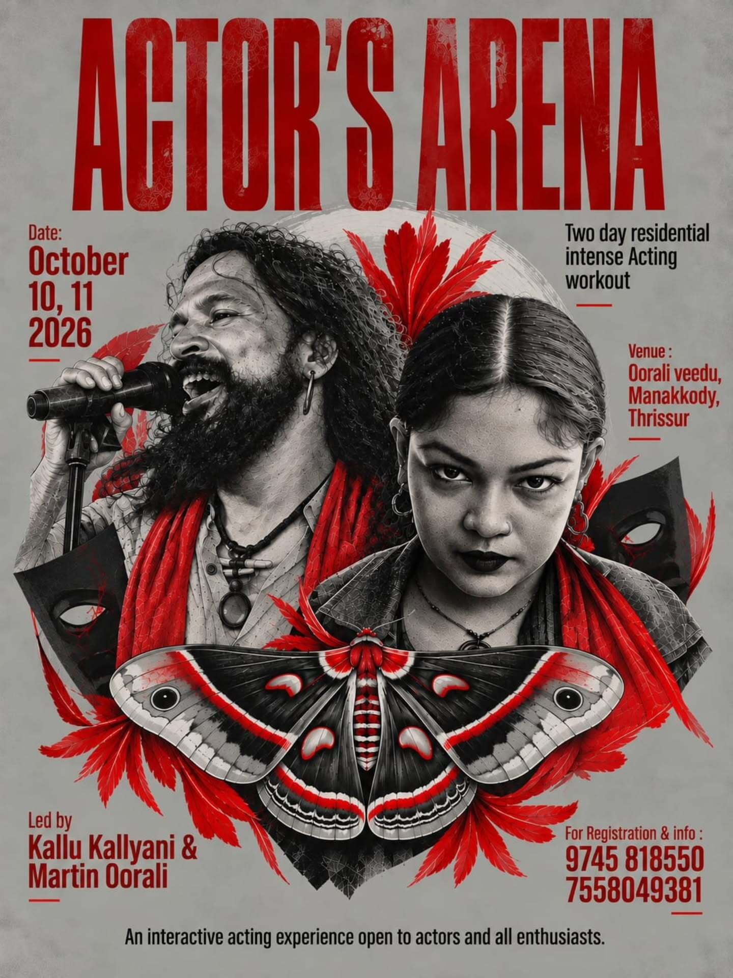 Actor's Arena by Kallu Kallyani & Martin Oorali | Oorali veedu, Manakkody, Thrissur