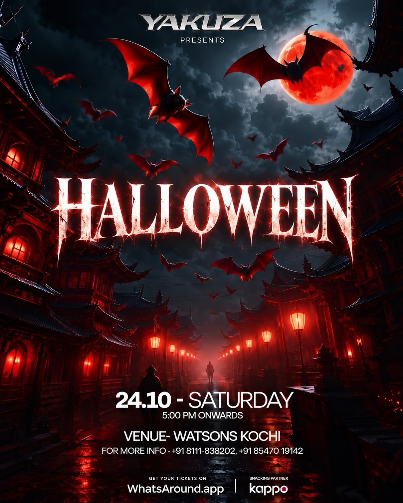 YAKUZA’S HALLOWEEN 2026 | Watsons, Kochi