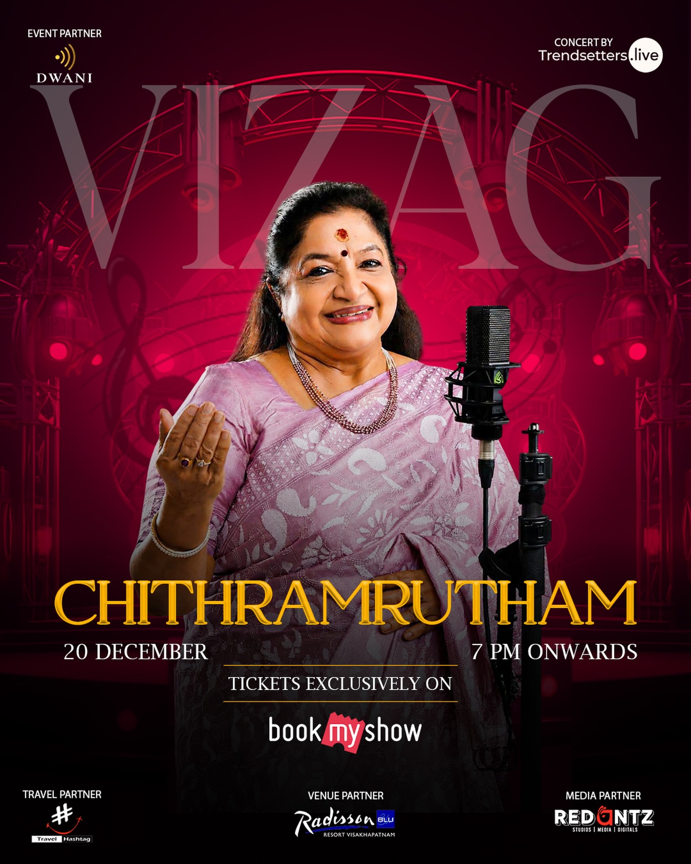 Chithramrutham by K. S. Chithra | Radisson Blu Resort, Visakhapatnam