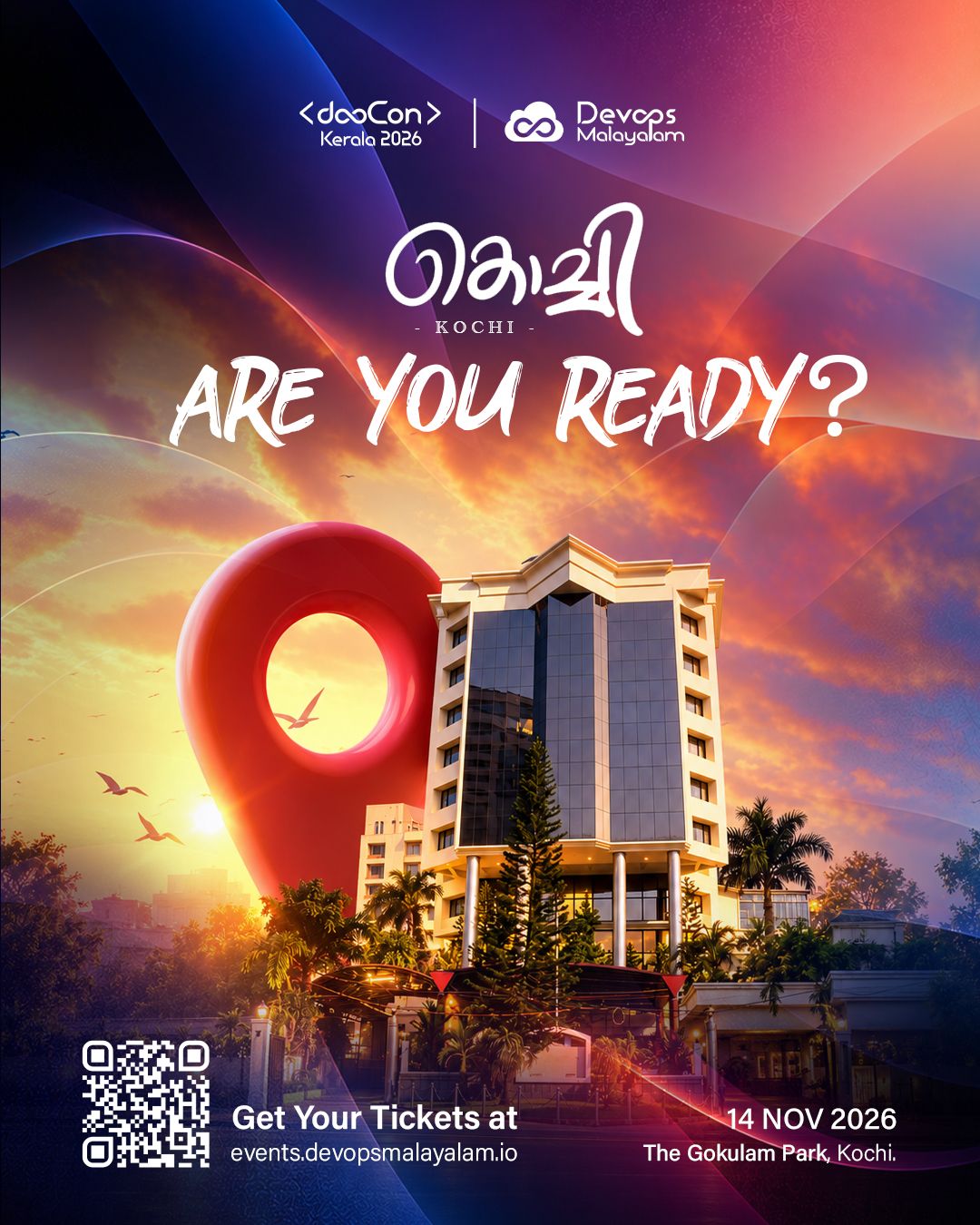 DMCON 2026 by DevOps Malayalam | The Gokulam Park, Kochi