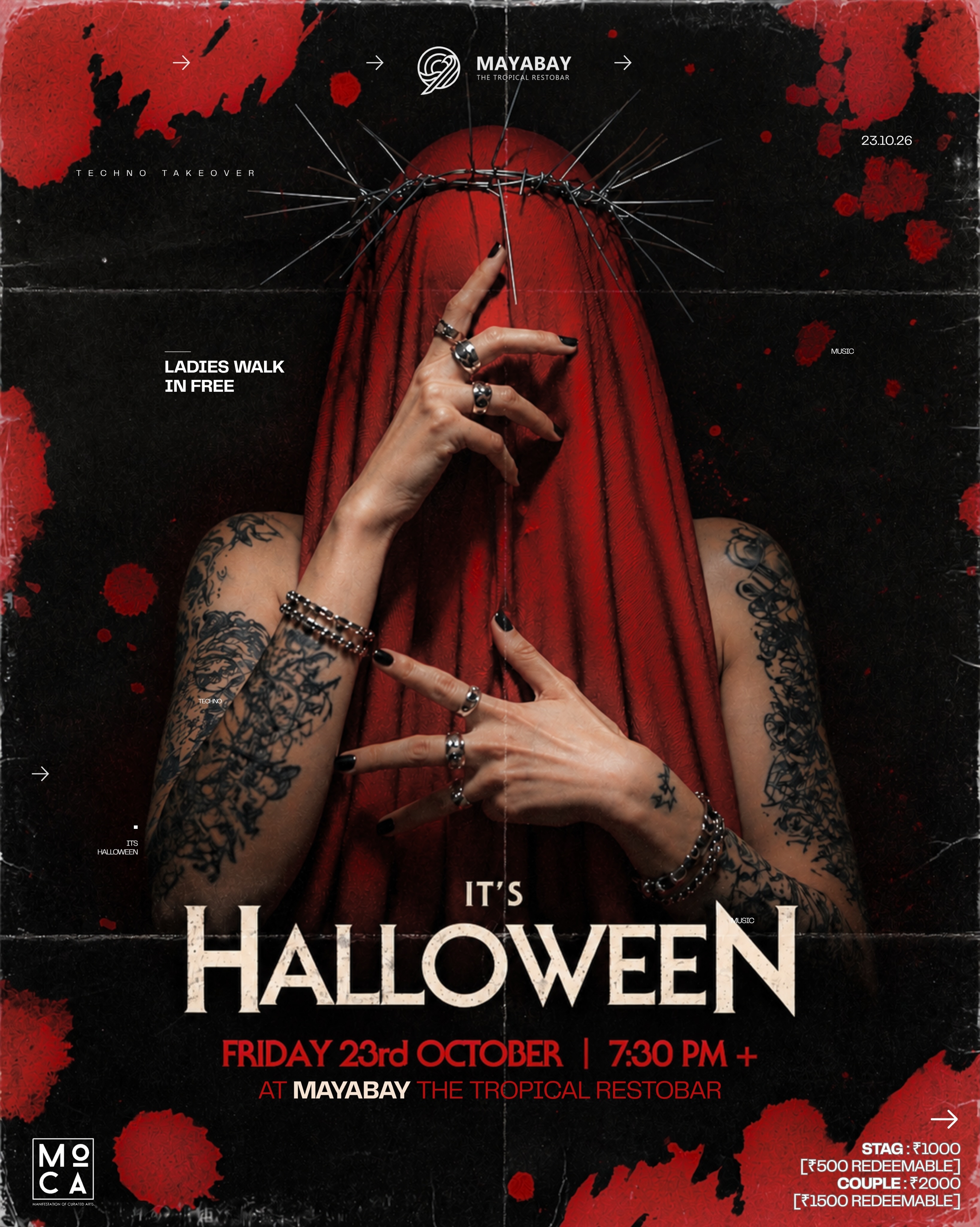 It's Halloween! | MAYABAY โ The Tropical Restobar, Thrissur